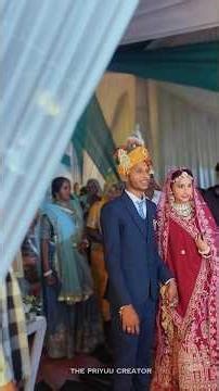 Cute couple Entry Reel || wedding Cinematic Shoot & Edit ❤️😍 #mobileediting #weddingcreation