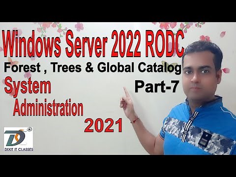 How to Install & Configure RODC 2022 | Windows Server 2022 RODC | Forest and Trees in Server 2022