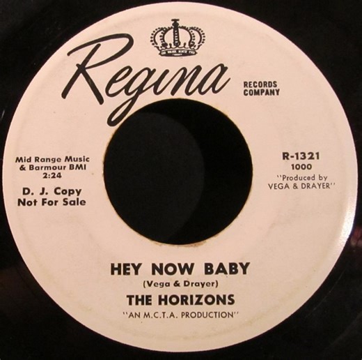 The Horizons - Hey Now Baby