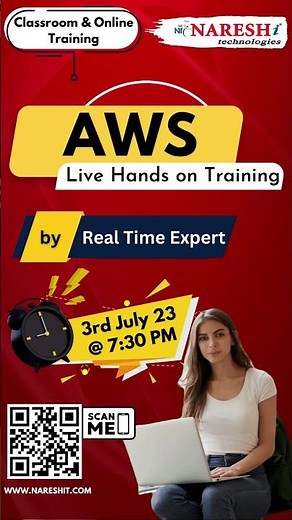 AWS Training By Real Time Expert | NareshIT | #aws | #education |#cloud |#learning