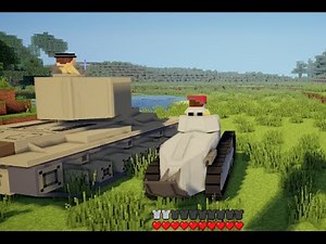 World of Tanks in Minecraft