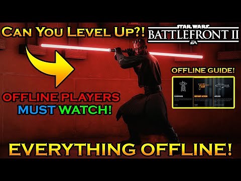 Is Star Wars Battlefront 2 Worth Buying For Offline Content!?! Offline Full Guide & Walk-Through!