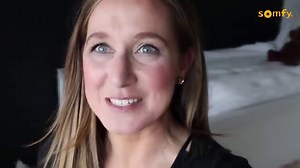 Motorized blinds and shades are cordless and safe. 🧒Child-safe 🛏️ Naptime approved 📱 App-Control 🗣️ Voice control | Somfy