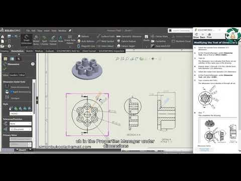 SolidWorks Drawing Tutorial for Beginners - Create Your First 2D Drawing Step by Step.