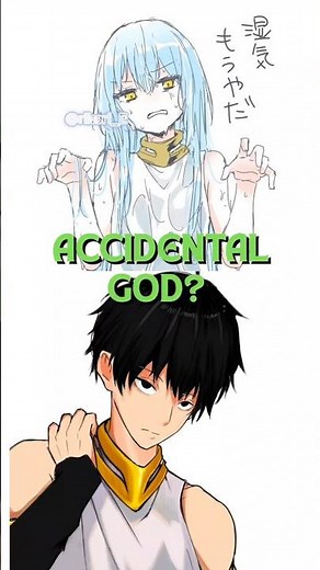 The real truth behind Rimuru’s OP reincarnation! 🌀 #Tensura #Rimuru #AnimeShorts
