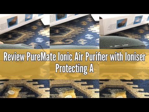 Review PureMate Ionic Air Purifier with Ioniser Protecting Against Airborne, Allergens, dust Pollen,