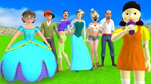 125K views · 2K reactions | Scary Teacher 3D vs Squid Game 2 _ Red Light Green Light - Change Dresses Challenge - Who_s Boss #comedy #animation #scary #funny | Pr Tom | Facebook