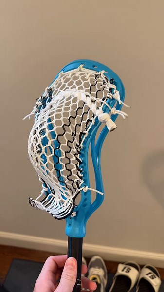 DNA 2😍😍😍 perfect mid pocket no whip $45 stringjob for local player #ecd #ecdlacrosse #ecdmenslax #lacrosse #stringing #fypage