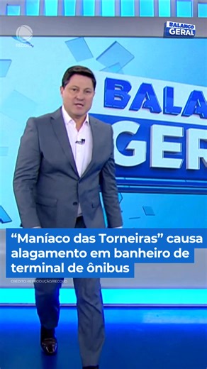 Um banheiro masculino do Terminal de Ônibus Campo Grande, em Cariacica (ES), ficou alagado após três torneiras jorrarem água, resultado da ação de um homem apelidado de “Maníaco das Torneiras”. O suspeito rouba tampas de torneiras de locais públicos, o que provocou o vazamento. O criminoso ainda não foi identificado, já que não há câmeras de videomonitoramento dentro dos banheiros. Em nota, a Companhia Estadual de Transportes Coletivos de Passageiros informou que técnicos substituíram todas as t