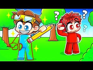 Whatever You Draw Comes to Life in Roblox HIDE and SEEK!
