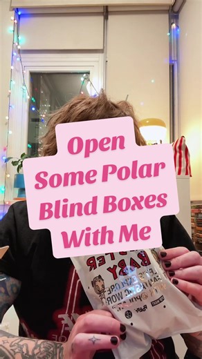 I told myself I wouldn’t order any Polars from @POP MART US until I had my Christmas cash in hand. #blindbox #popmart #unboxing #polar