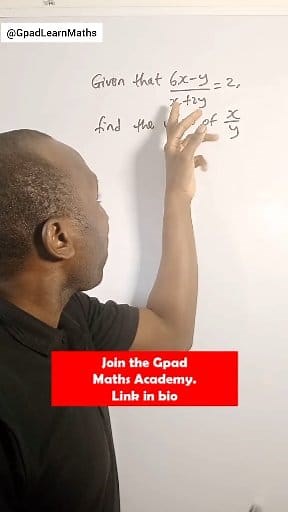 How to solve an Algebraic Equation. #algebra #algebraicequation #equations #algebraic #gpadlearnmaths | Gpad Learn Maths