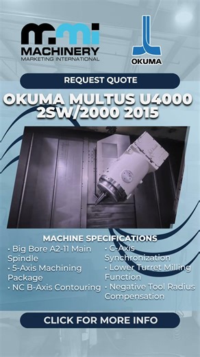 Okuma Multus U4000 2SW/2000 (2015)