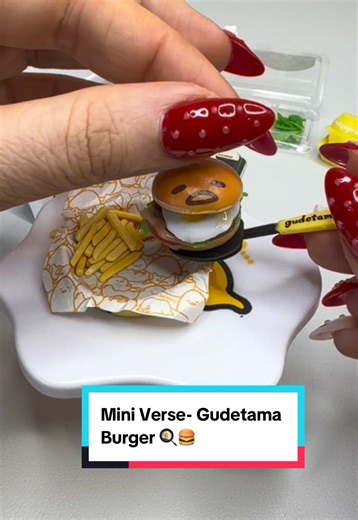 Creating Miniature Burgers with Gudetama