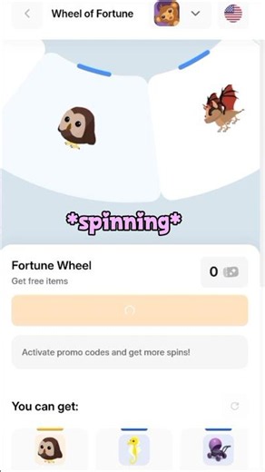 Spinning the wheel on starpets! part 2 #adoptme #adoptmepets #adoptmeroblox #starpets