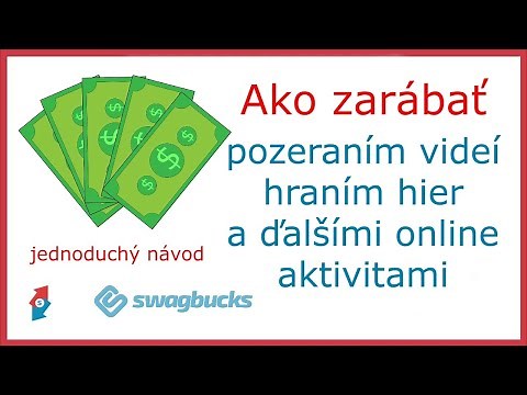 Ako ZARÁBAŤ POZERANÍM VIDEÍ? (a podobnými online aktivitami)
