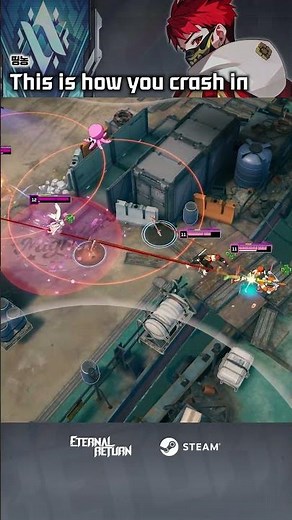 This is how your crash in | Eternal Return #gaming #s11 #eternalreturn