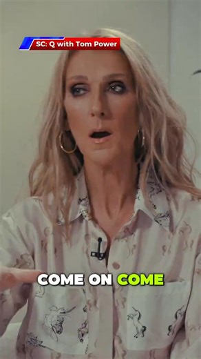 Celine dion🎙 q with tom power