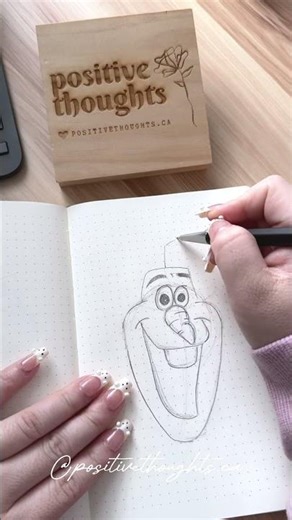 Tutorial time: how to draw Olaf! Part 1 #olaf