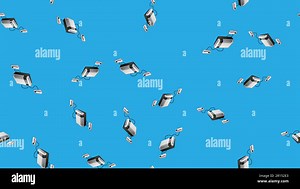 Seamless pattern of retro old hipster video game consoles texture from the 70s, 80s, 90s, 2000s on a blue background Stock Vector Image & Art - Alamy