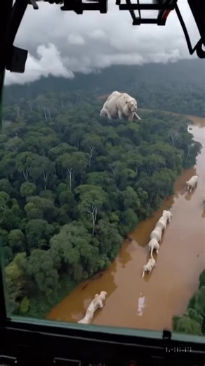 A giant white bull like you’ve never seen before just appeared deep in the Amazon rainforest! Watch this rare footage and discover the mystery behind this stunning creature. Could it be a new species or a legend come t | Takeshy Comida Oriental y Brasas