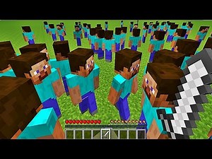 2 VS 50 JOUEURS SUR MINECRAFT !