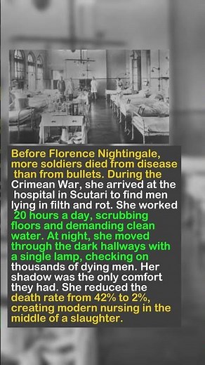 The Woman Who Changed War Forever 🕯️
