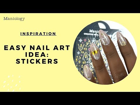 Quick and Easy Nail Art with Nail Stickers | Maniology LIVE!