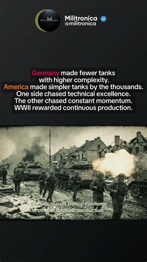 Germany Built Complexity. America Built Momentum | Production Won WWII #shorts