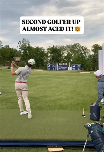 Golfer Misses Ace by Inches! 🏌️‍♂️ #GolfFail