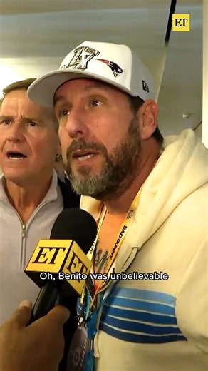Adam Sandler praised his friend and 'Happy Gilmore 2' co-star Bad Bunny after his Super Bowl performance. 💚🥰 | Entertainment Tonight