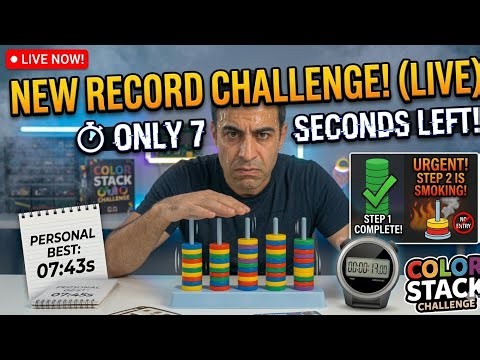 Color Stack CHALLENGE SOLO BEST!