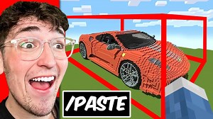 我在一个Minecraft建筑竞赛中使用//paste偷偷作弊--我的世界