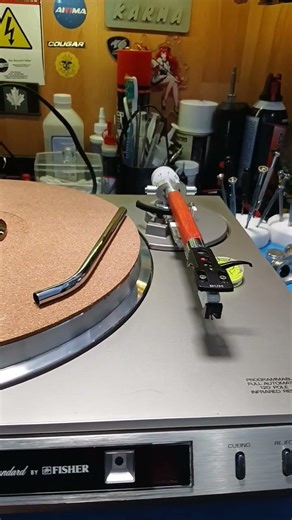 Fisher studio standard mt-6360 turntable. new tone arm.