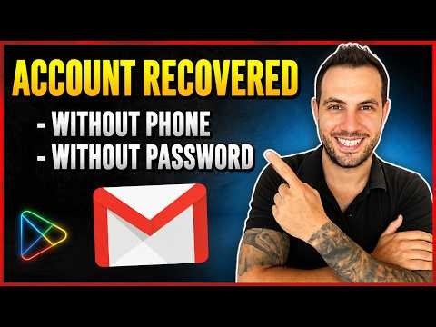 How To Recover Google Account (IT WORKS!) -NO EMAIL, NO PASSWORD, NO NUMBER