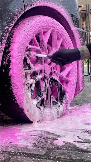 Alien Magic Satisfying Wheel Clean #alienmagiccarcare #satisfyingvideo #carwash #wheelcleaning #pov