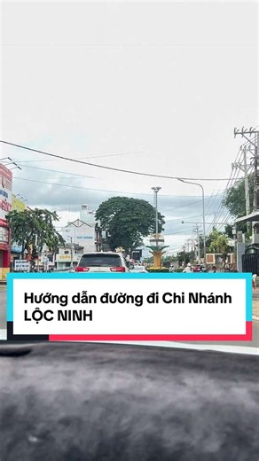 Hướng dẫn đường đi chi nhánh Tiramisu Lộc Ninh