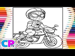 Spiderman on Motorbike/Spiderman Wears a Cool Helmet/Diviners - Escape (feat. Rossy) [NCS Release]