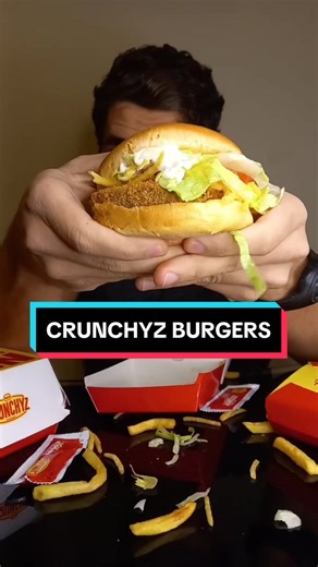 Crunchyz Burgers: A Flavorful ASMR Experience