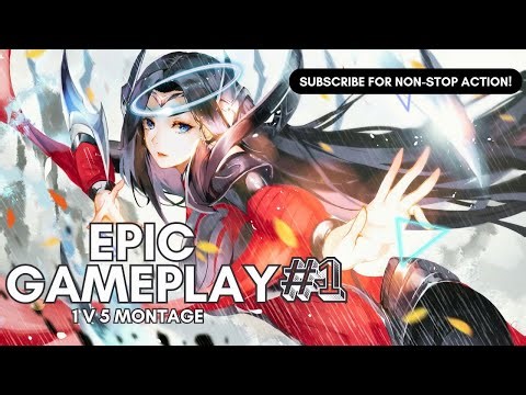 Irelia – When Skill Becomes Art (Cinematic 1v5 Highlights)]