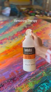 38K views · 131 reactions |  Varnishing day for this large...