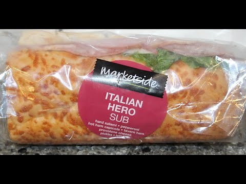 Marketside (Walmart) Italian Hero Sub Review