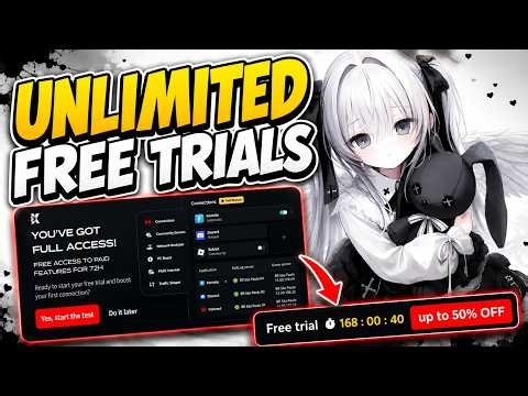 How to get unlimited ExitLag Free Trials (working method no virus)