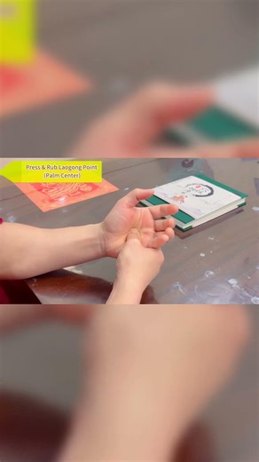 Instant Stress Relief: Activate Laogong Point!