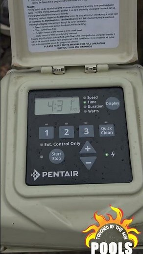 Pentair SuperFlo VST Variable Speed Pump - HOW TO #pools #summer #pumptalk