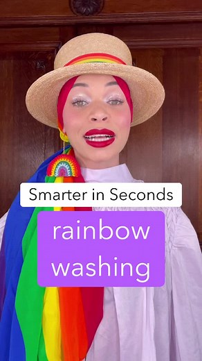 #SmarterInSeconds: Rainbow Washing just in time for Pride month around the corner!