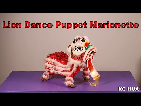 Chinese New Year Lion Dance Puppet Marionette Unboxing