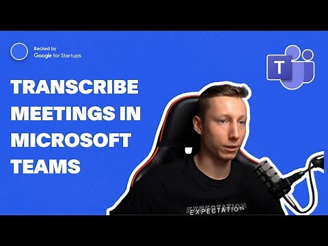 Meeting Transcription WITHOUT Recording on Teams