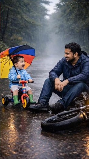 Papa mai umbrella le aaya hu #shorts #shortvideo #youtubeshorts