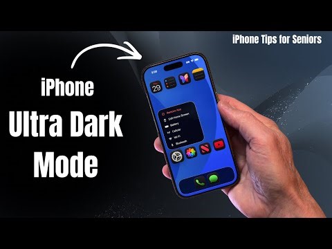 How to Get The Ultra Dark iPhone Look
